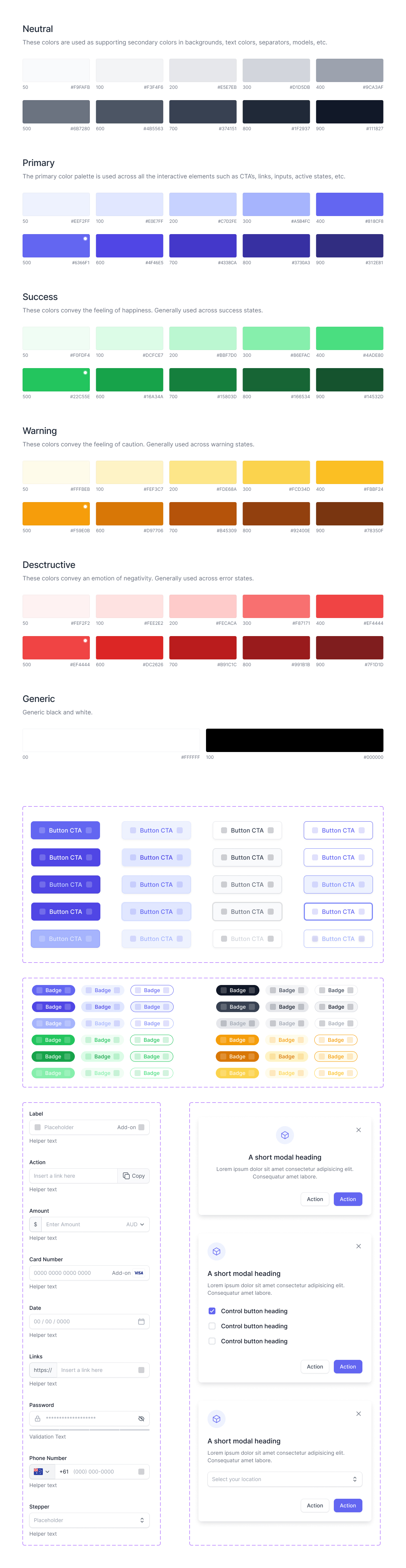Design System Phone